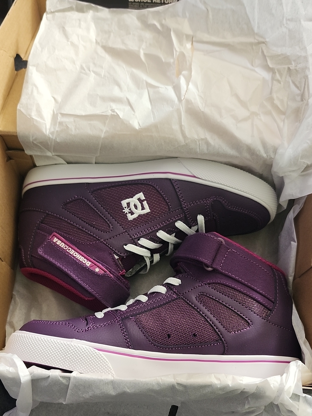 DC Kids' Youth Spartan High Ev Skate Shoes Sneaker